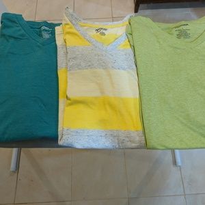Men's V-Neck Shirts Bundle